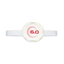 Raquette de pickleball Six Zero Ruby 16 mm avec surface aramide et design rouge premium