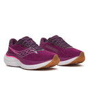 chaussure de course Saucony Ride 19 femme avec amorti PWRRUN+ pour confort et entraînement quotidien