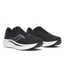 Saucony Ride 18 Wide Chaussures Course (homme) Noir et Blanc
