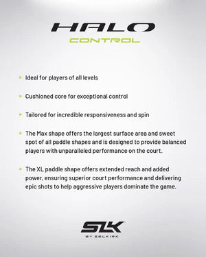 Selkirk Halo Control XL Rose Raquette Pickleball