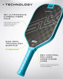 Selkirk Halo Control XL Volt Vert Raquette Pickleball