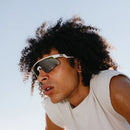 Lunette de soleil sport SPEK KOVO Blanc mat