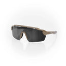Lunettes de soleil sport SPEK STRYVE II Espresso avec lentille enveloppante et technologie SPEKTRA+™.