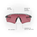 Lunette de soleil sport SPEK STRYVE II LT Métallique