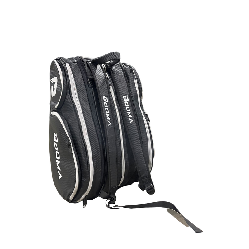 Sac BOOMA Elite – Vue de face avec poches latérales et bretelles rembourrées