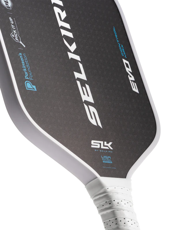 Raquette Selkirk Evo Control Max – surface texturée SpinFlex