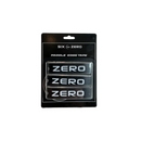 Ruban de protection de bord Six Zero pour raquette de pickleball – protection contre rayures et chocs noir