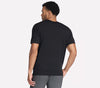 t shirt skechers go dri pima crew coton pima respirant homme