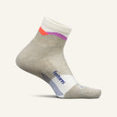 Bas Feetures Trail Max Cushion Quarter avec amorti maximal pour randonnée et course en sentier