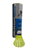 Black Knight TruFlight 4000 volants de badminton en nylon jaunes