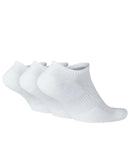 Chaussettes Nike Everyday Plus Cushioned avec amorti au talon et à l’avant-pied, bande de soutien de la voûte plantaire et tissu respirant