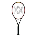 Raquette de tennis junior Volkl V-Cell 8 25 pouces, 235 g, fibre de carbone, tête 660 cm², plan de cordage 16x19, idéale pour enfants de 8 à 10 ans.