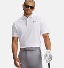 Polo Under Armour Tech pour homme en tissu léger et respirant avec technologie d'évacuation de l'humidité et séchage rapide.