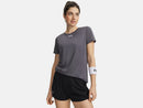 T-shirt Under Armour Tech Team pour femme avec tissu léger et respirant pour l’entraînement.