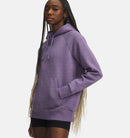 Chandail à capuchon Under Armour Rival Fleece pour femme avec tissu molletonné chaud et poche kangourou.