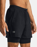 Under Armour Short Launch 5'' 2-en-1 (homme)