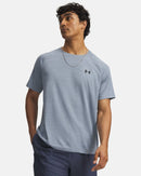 T-shirt Under Armour UA Tech™ Textured pour homme en polyester léger avec technologie anti-humidité et contrôle des odeurs
