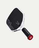 Raquette pickleball Wilson Vesper Power 14 allongée avec surface hybride carbone pour puissance et portée maximal