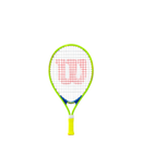 Raquette de tennis junior Wilson US Open 19 verte pour enfant débutant légère et maniable