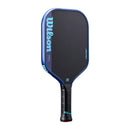 Raquette de pickleball Wilson Cadence Pro 16 carbone brut avec large sweet spot et design performance