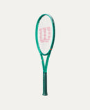 Raquette de tennis Wilson Blade 98 16x19 V10 verte offrant contrôle, stabilité et prise d’effet pour joueurs avancés et agressifs