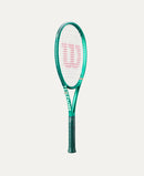Raquette de tennis Wilson Blade 98 16x19 V10 verte offrant contrôle, stabilité et prise d’effet pour joueurs avancés et agressifs