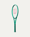 Raquette de tennis Wilson Blade 100 V10 verte offrant contrôle, stabilité et excellente prise d’effet pour joueurs avancés
