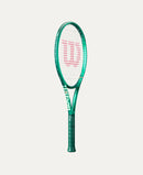 Raquette de tennis Wilson Blade 100 V10 verte offrant contrôle, stabilité et excellente prise d’effet pour joueurs avancés