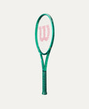 Raquette de tennis Wilson Blade 100L V10 verte légère offrant contrôle, maniabilité et excellente prise d’effet pour joueurs intermédiaires et avancés