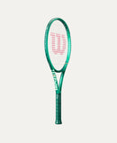 Raquette de tennis Wilson Blade 100L V10 verte légère offrant contrôle, maniabilité et excellente prise d’effet pour joueurs intermédiaires et avancés