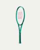 Raquette de tennis Wilson Blade 104 V10 verte avec tamis 104 po² offrant contrôle, stabilité et excellente prise d’effet