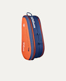 Sac Wilson Roland-Garros 2026 Team 6 Pack blanc et terre battue pour 6 raquettes de tennis inspiré du tournoi de Roland-Garros