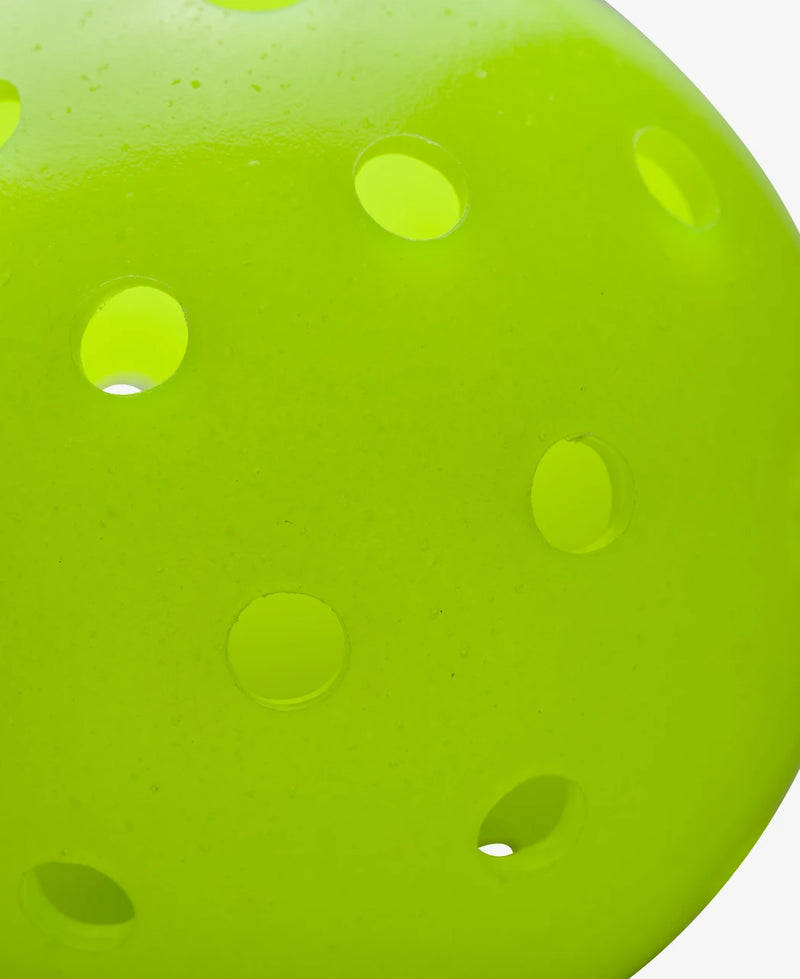 Wilson Max 40 Balles Pickleball Extérieur Vert (pqt 3)