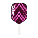 Raquette pickleball Wilson Fierce TEMS V2 13 mm vue de face
