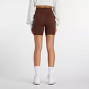 Short New Balance Harmony High Rise 6 pouces pour femme avec coupe ajustée et taille haute.
