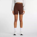 Short New Balance Harmony High Rise 6 pouces pour femme avec coupe ajustée et taille haute.