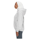 Chandail à capuchon New Balance Athletics pour femme avec coupe oversized et logo brodé.