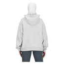 Chandail à capuchon New Balance Athletics pour femme avec coupe oversized et logo brodé.