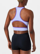Camisole courte New Balance Fast Days Fitted Crop Tank pour femme avec dos nageur et ouverture au dos.