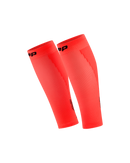 Manchons de compression mollet CEP Core Run corail – accessoire running performance
