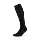 Bas de compression CEP Core Run Tall noirs pour la course à pied avec compression 3D, zones mesh respirantes et amorti anatomique