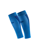 Manchons de compression mollet CEP Core Run Ultralight bleus – accessoires running ultra légers
