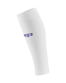 Manchons de compression mollet CEP Core Run Ultralight blancs – accessoires running ultra légers
