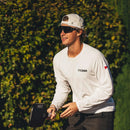 Lunettes de pickleball CRBN Pivot avec monture modulaire, trois lentilles interchangeables (photochromique, Orange Mirrored et Amber), étui rigide et insert pour verres correcteurs.