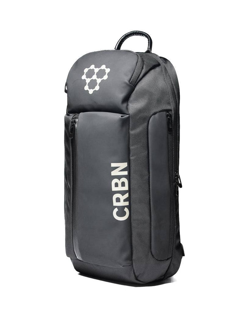 Sac CRBN Pro Team Sling Bag noir – compartiment thermique pour raquettes de pickleball, poches latérales isothermes, design ambidextre et imperméable.