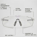 Lunette de soleil sport SPEK STRYVE II Photochromique Pro
