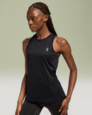 Camisole Core Tank noire légère et respirante avec design minimaliste pour sport et usage quotidien