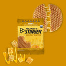 Gaufre énergétique Honey Stinger Honey Classic au miel pour le sport et l’endurance.