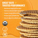 Gaufre énergétique Honey Stinger Honey Classic au miel pour le sport et l’endurance.