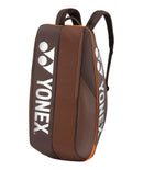 Sac Yonex Pro X6 noir avec compartiments raquettes et chaussures pratique et compact